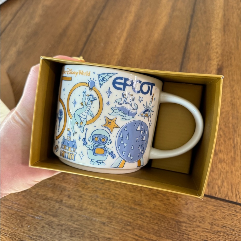 Starbucks Disney World Epcot 50th Anniversary Been There Mug